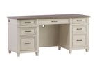 Caraway Credenza Desk and Hutch